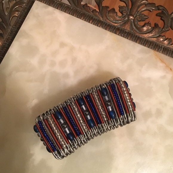 Vintage Safety Pin Bracelet - Picture 3 of 4