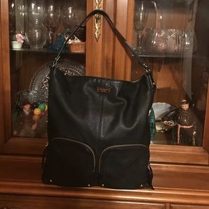 Large Kate Spade black shoulder bag