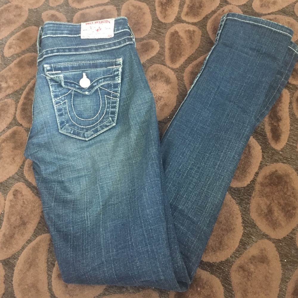 True Religion Straight Leg Jeans