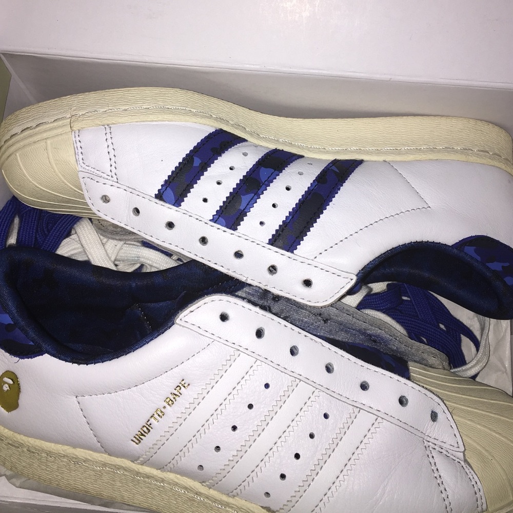 Bape x Undefeated shell toes