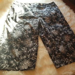 Liz Claiborne 14 Woman's Print Bermudas