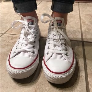 White Converse Chuck Taylor All Star Low Top