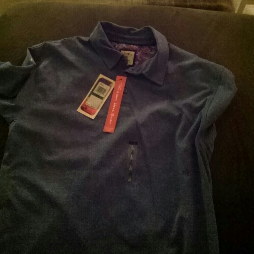 Men's polo shirt.