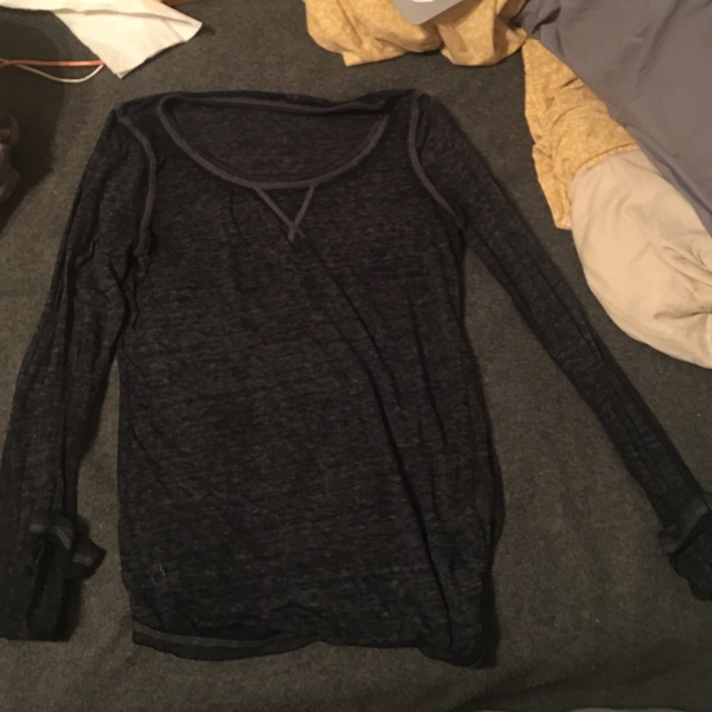 Grey Long Sleeve Shirt