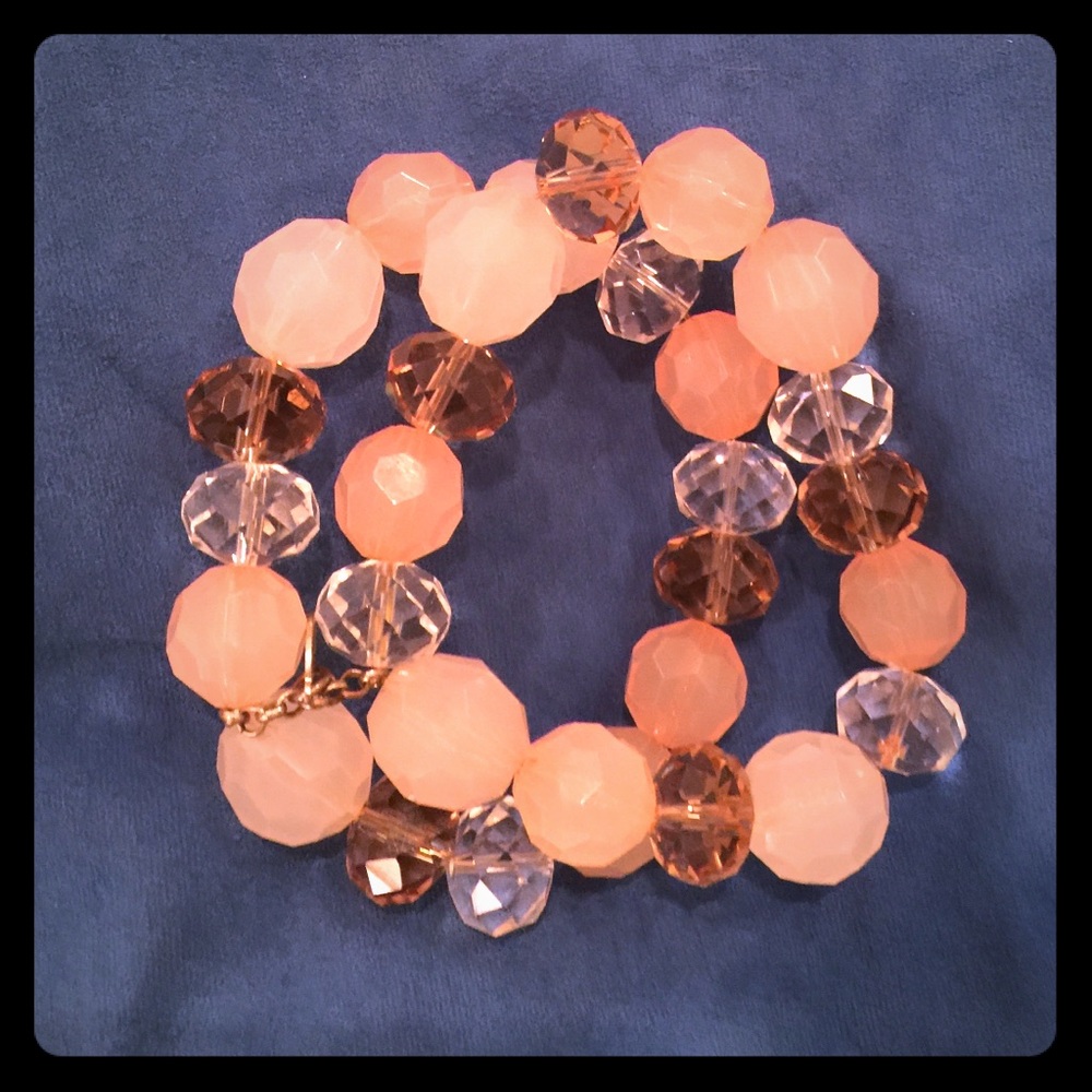 FINAL SALE! Two gorgeous bracelets joined by chain