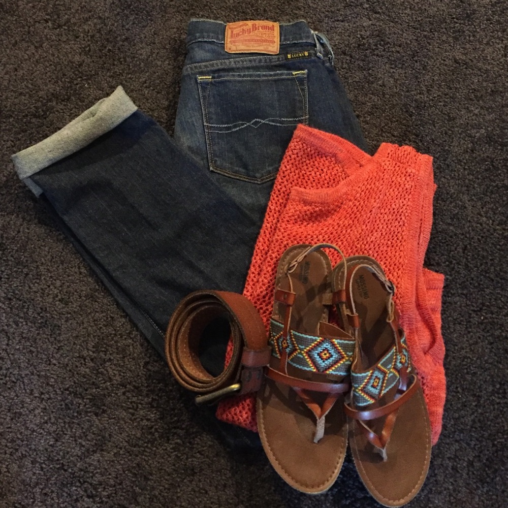 Lucky 🍀 brand Zoe straight jeans