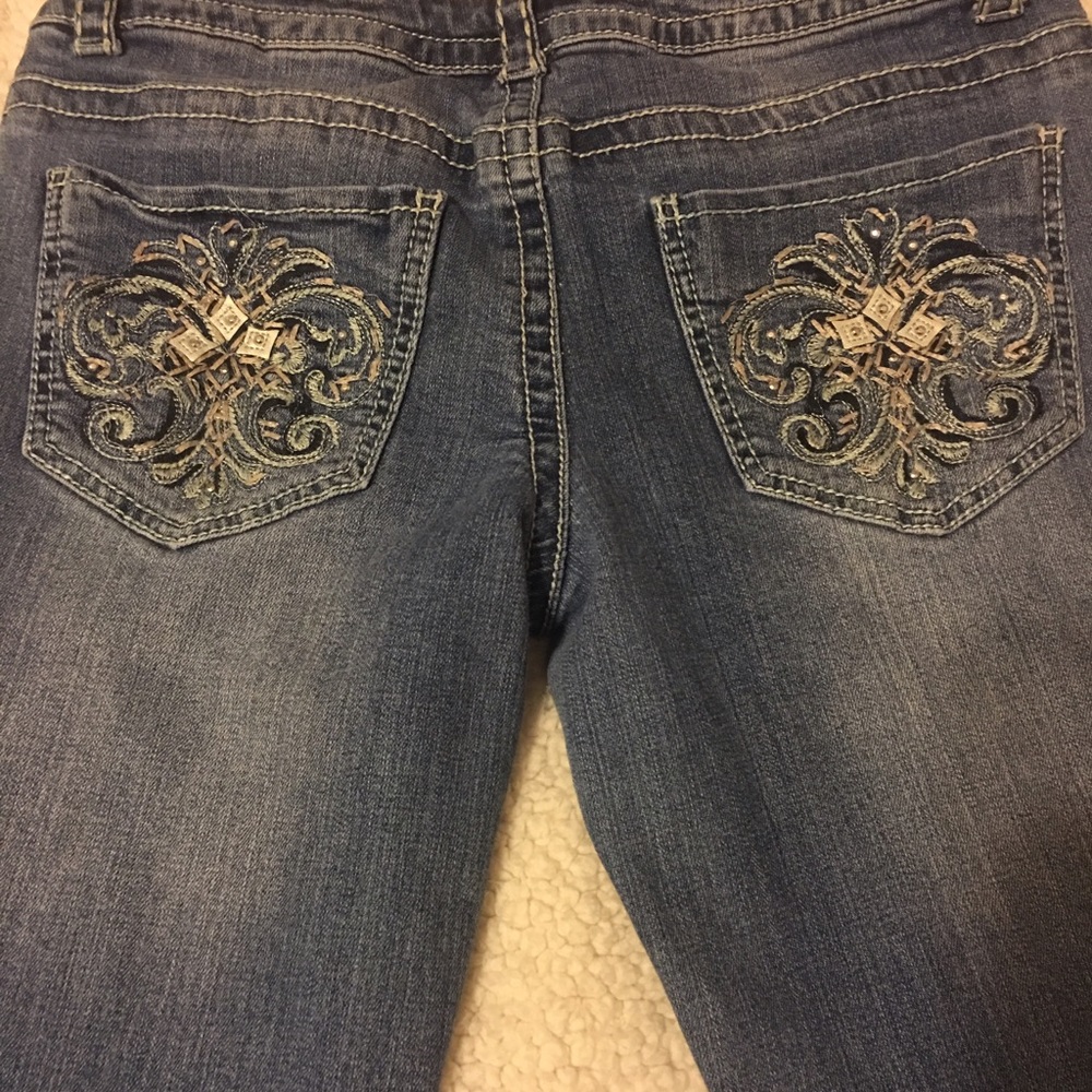 Paisley Sky Bootcut Jeans