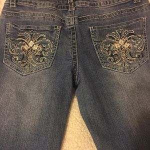 Paisley Sky Bootcut Jeans