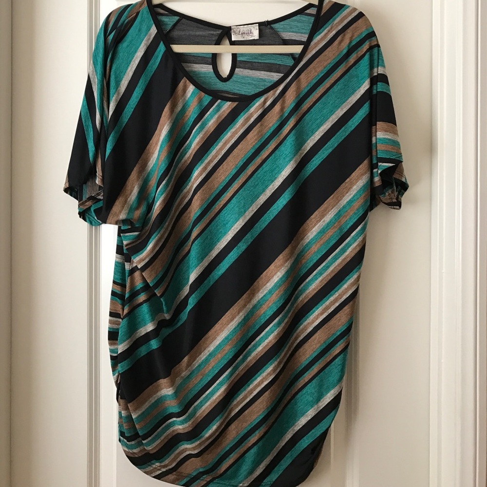 XL Shirt Sleeve Blouse