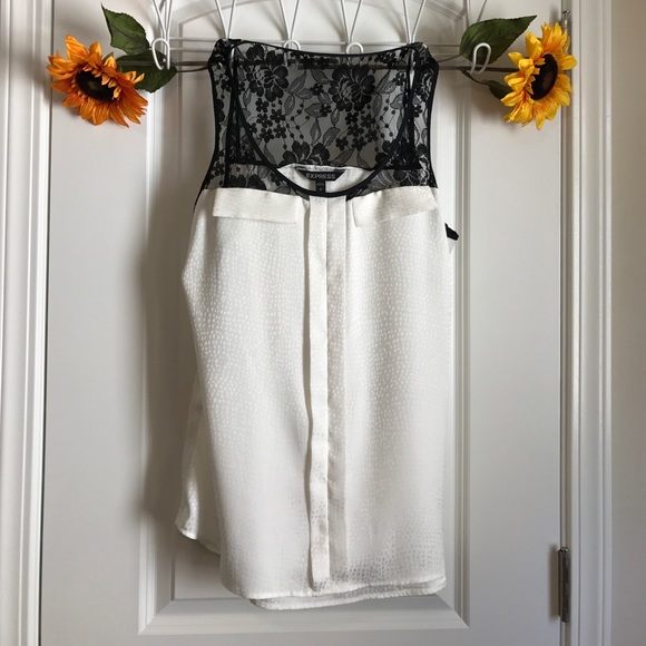 Express Tops - •Express Upper Lace Blouse•