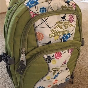 Multi pockets backpack