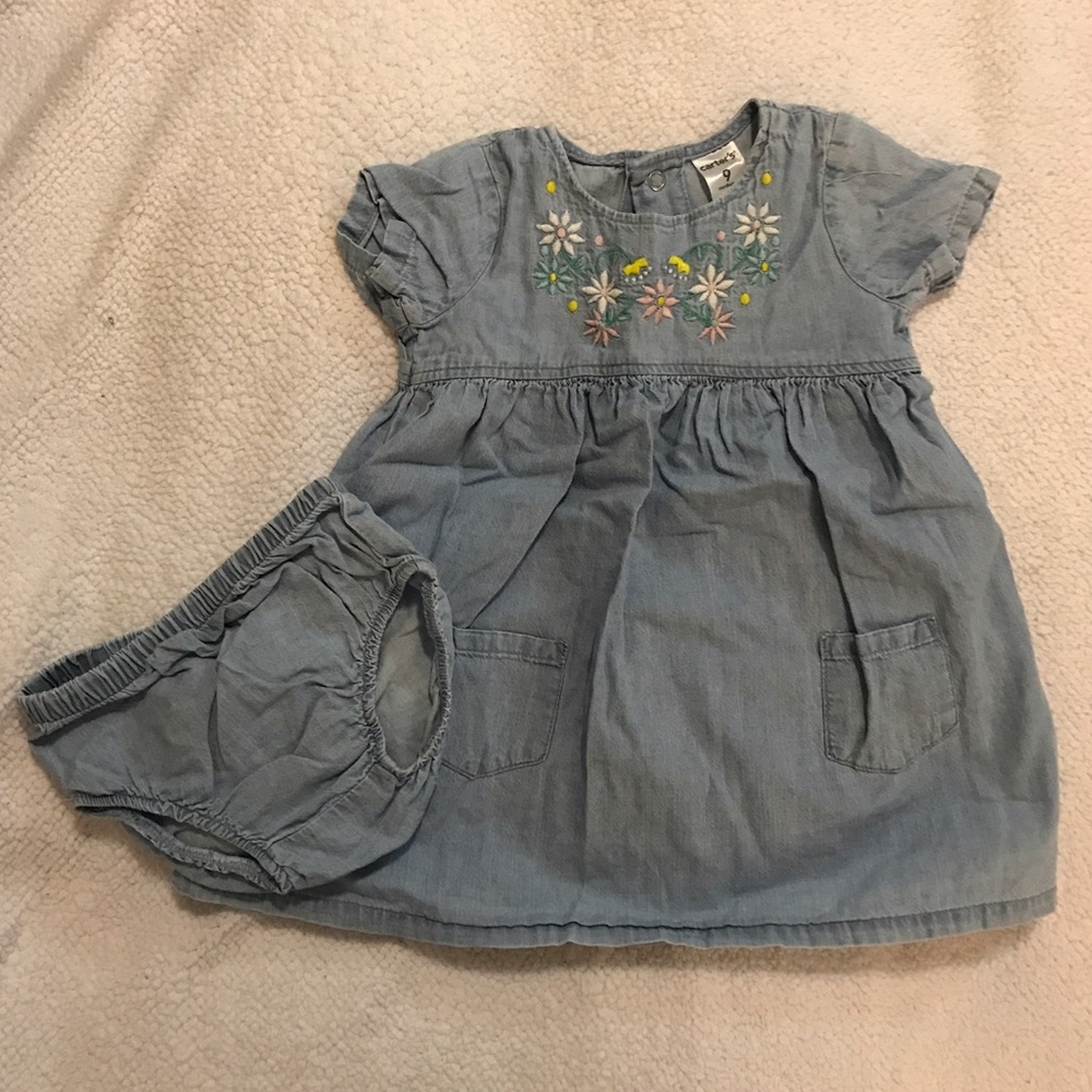 Denim dress