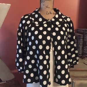 Polka Dot crop jacket