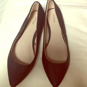 Express black flats