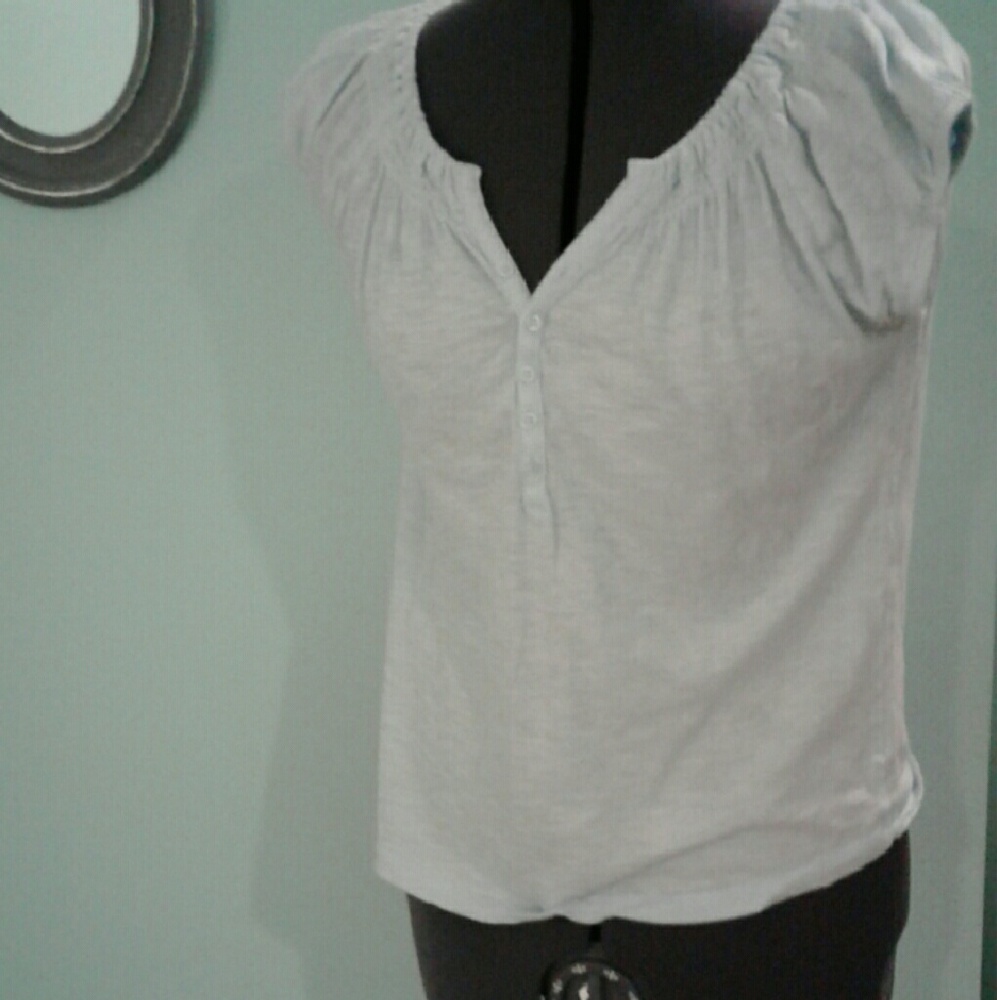 Light blue GAP cap sleeve Tshirt