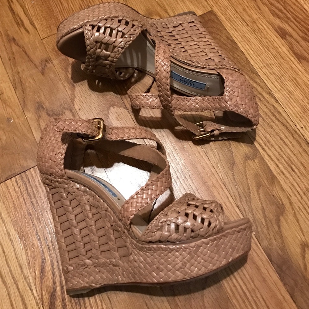 Classy Prada Wedge sandals