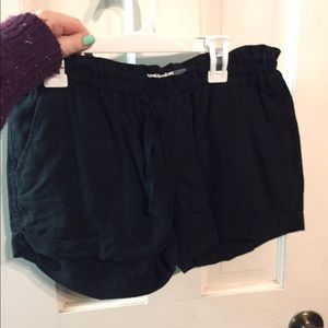Black old navy shorts