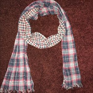 Reversible Plaid Scarf