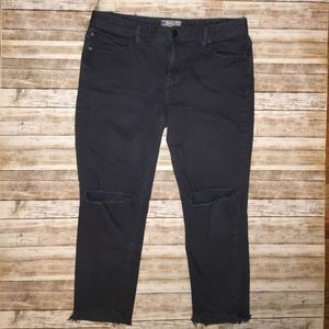 *LAST CHANCE* FREE PEOPLE grey jeans!
