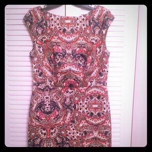 Print Sheath Dress from The Limited
