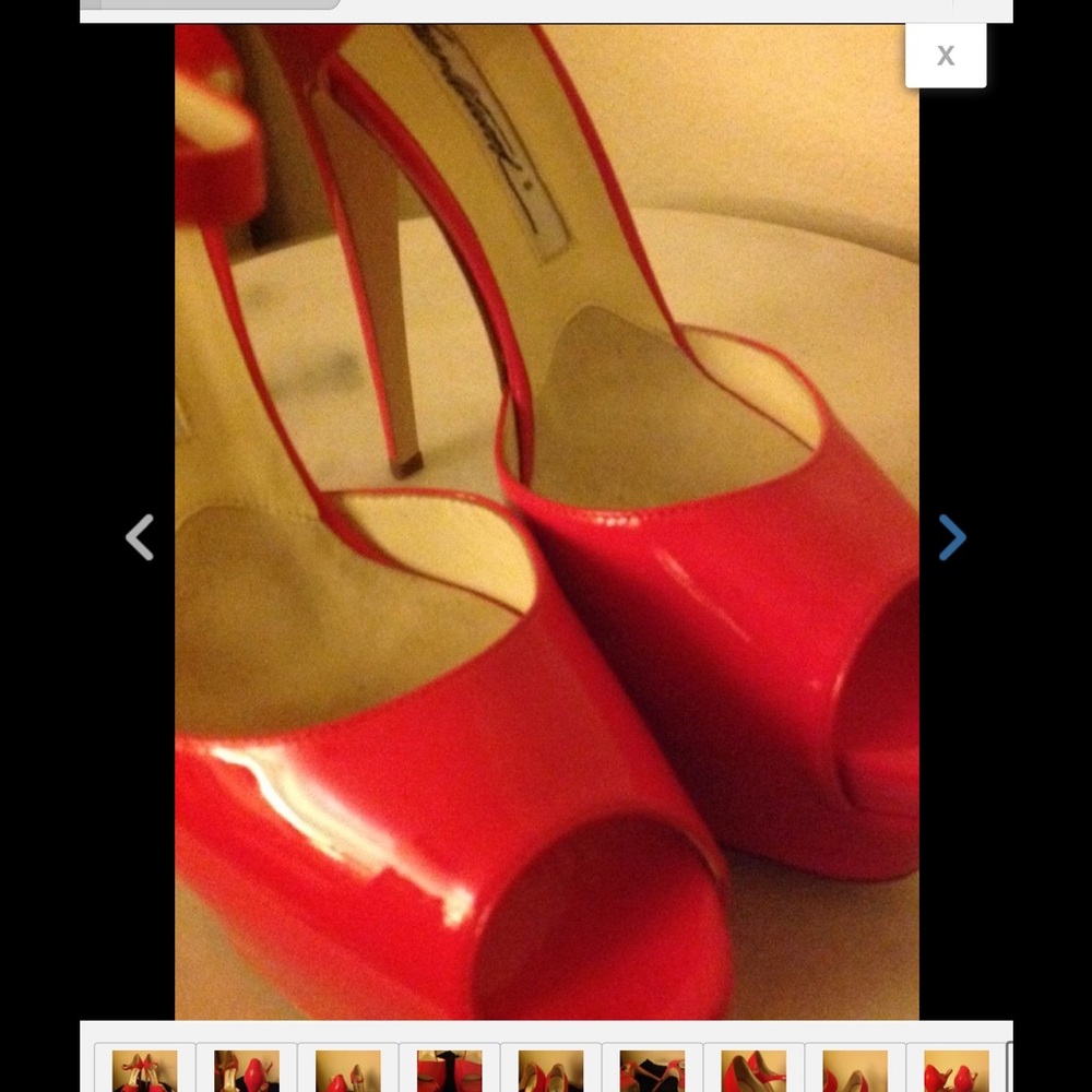 🚨🚨 Brian Atwood size 37 Brand new open toe - Picture 2 of 4