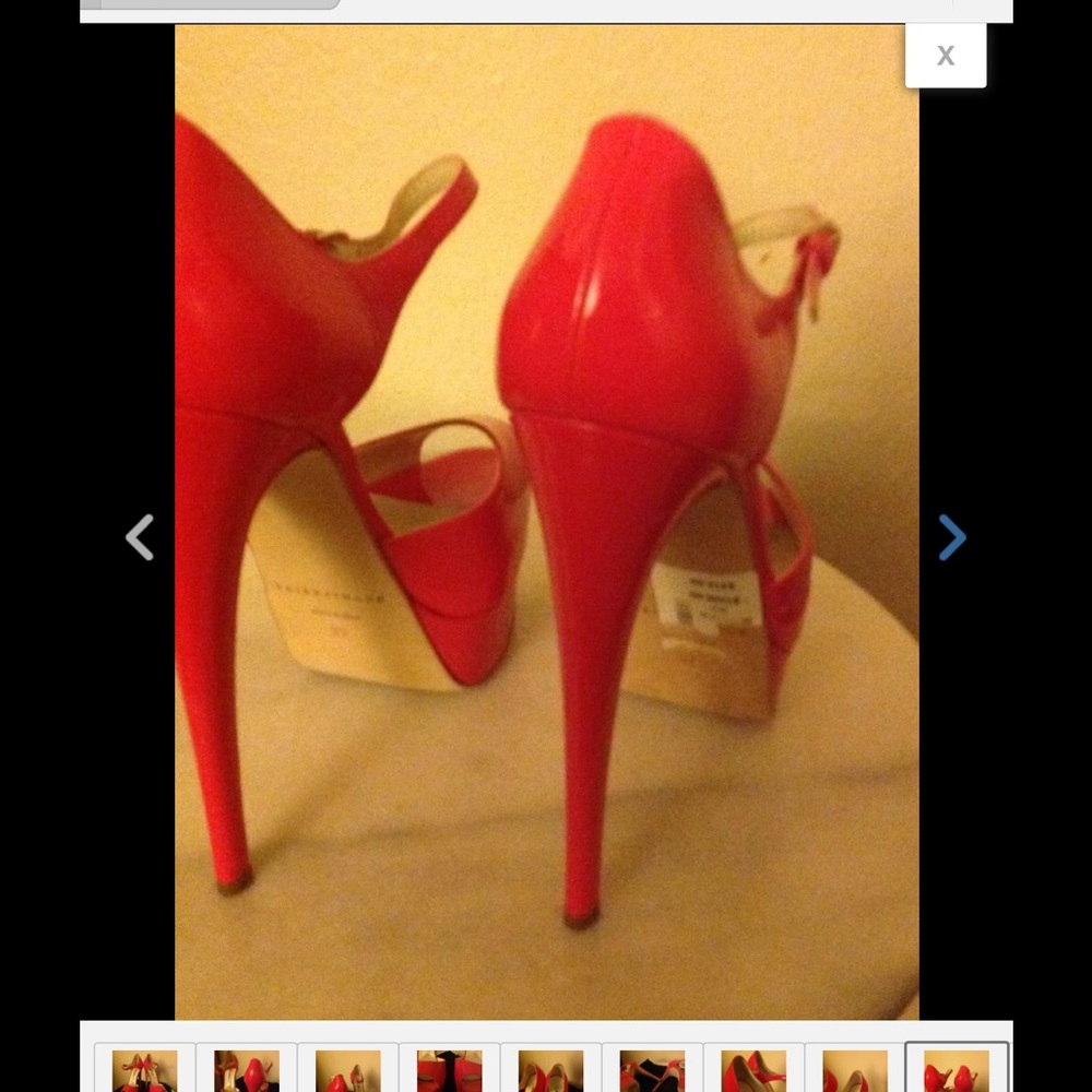 🚨🚨 Brian Atwood size 37 Brand new open toe - Picture 3 of 4