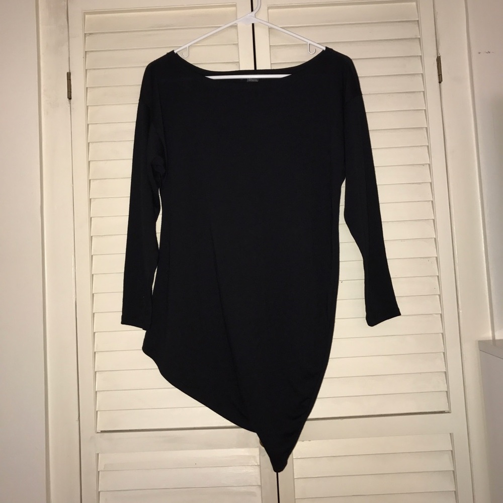 Armani Exchange 3/4 sleeve loose tee