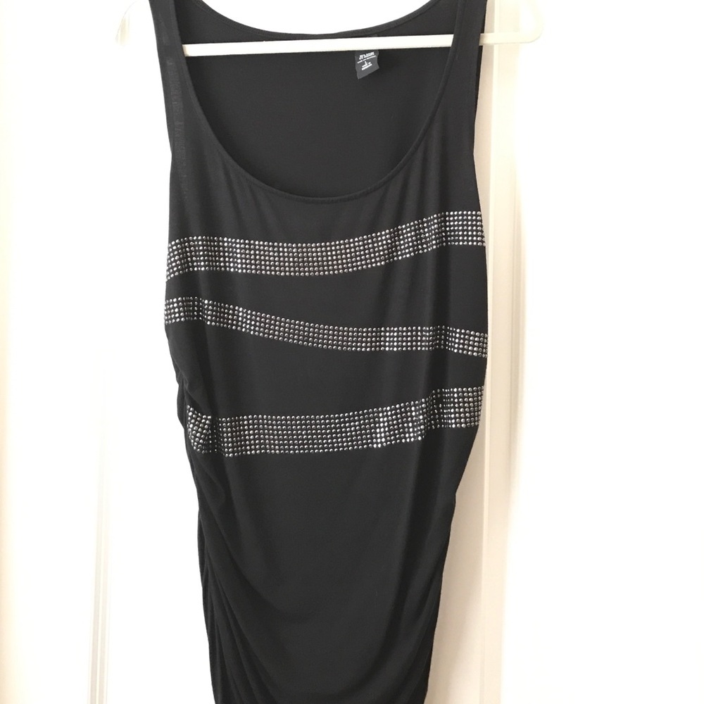 Large Black Tank Top