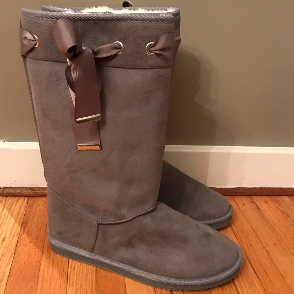 Justfab Gray boots
