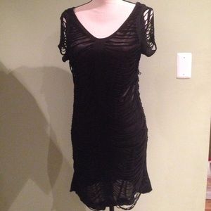 Black night club dress