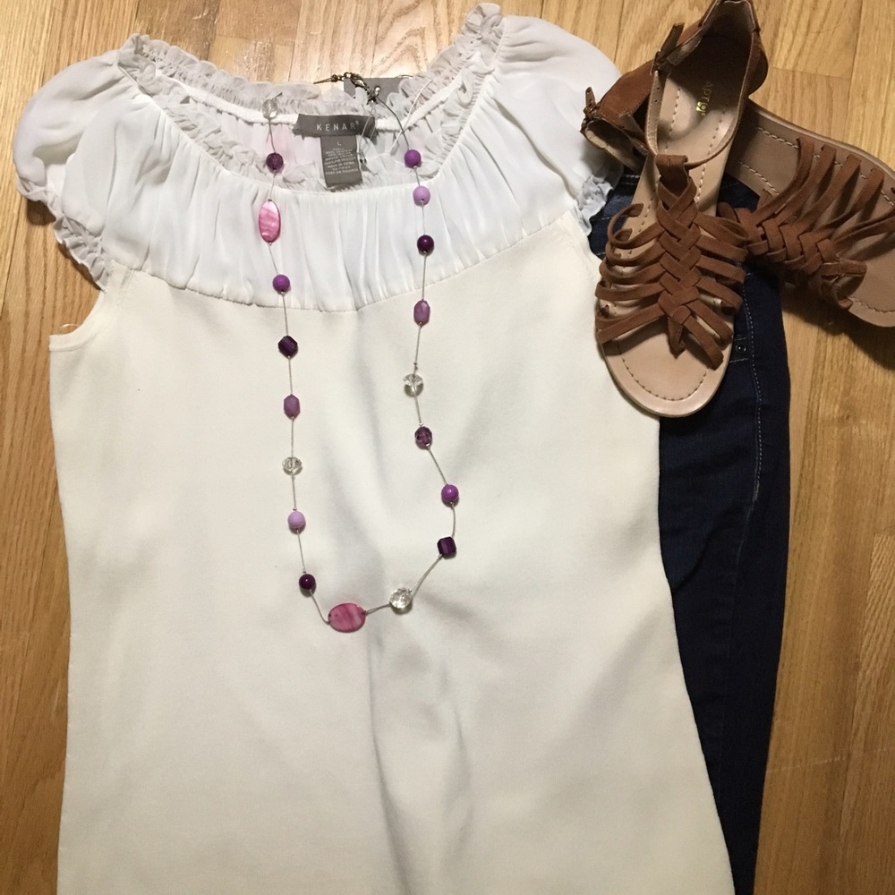 Kenar Blouse Top Large