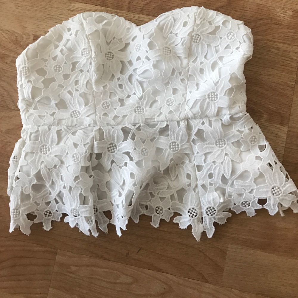 Lovers + Friends Strapless Top