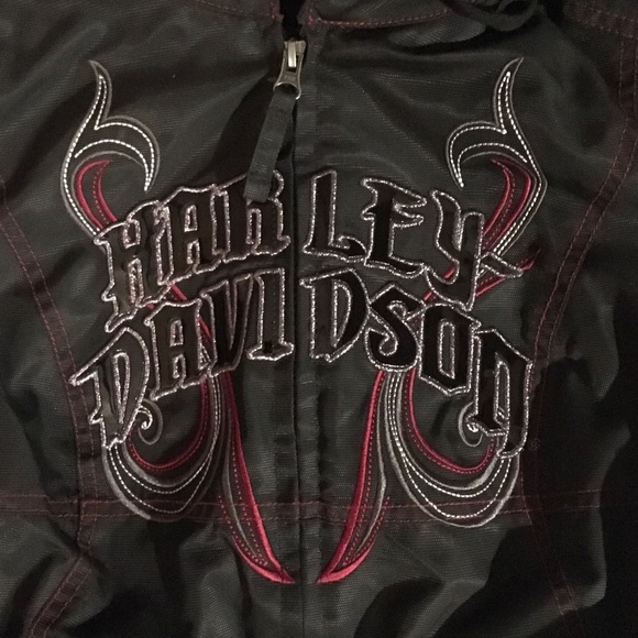 SOLD- Harley Davidson Women's Riding Jacket - Picture 2 of 8