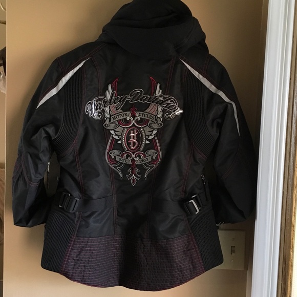 SOLD- Harley Davidson Women's Riding Jacket - Picture 5 of 8