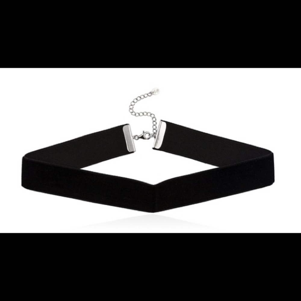 ✂️❗️Thick Black Velvet Choker