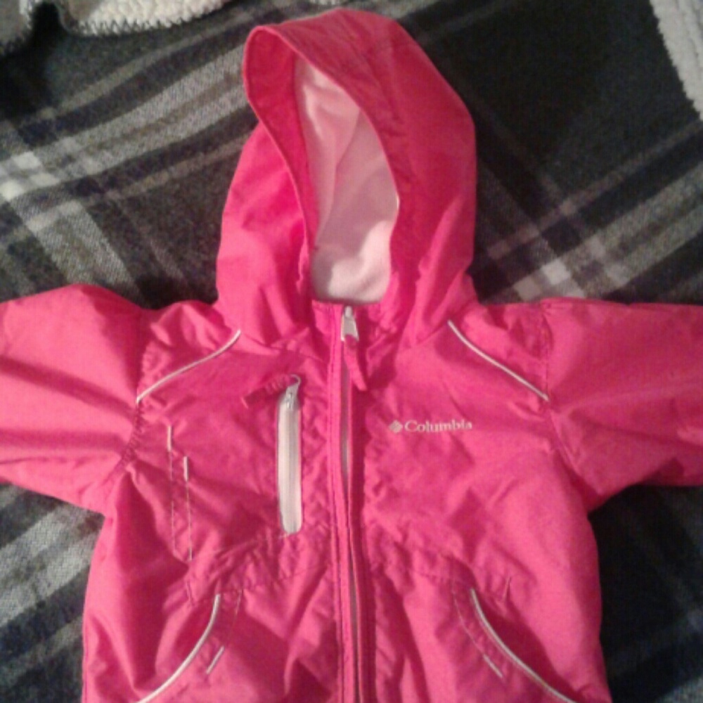 Infant pink Columbia jacket