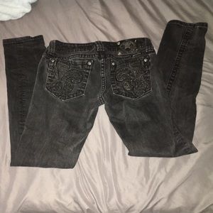 Black skinny Miss Me