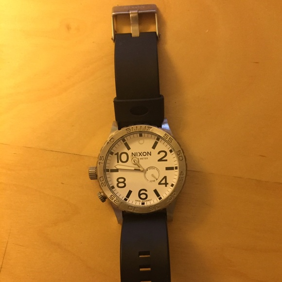 Nixon 51-30 Chrono, Leather band, 51 mm
