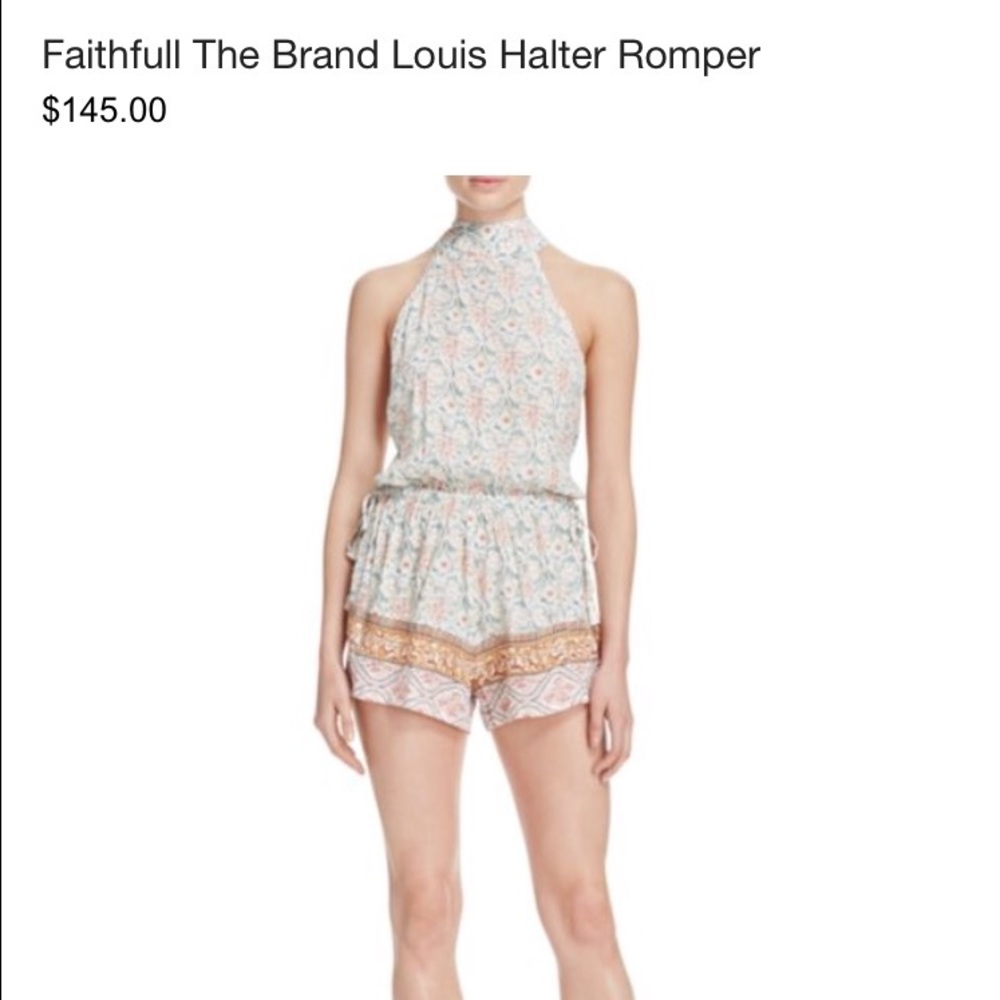 Halter Romper