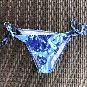 Tie Dye String Bikini Bottoms