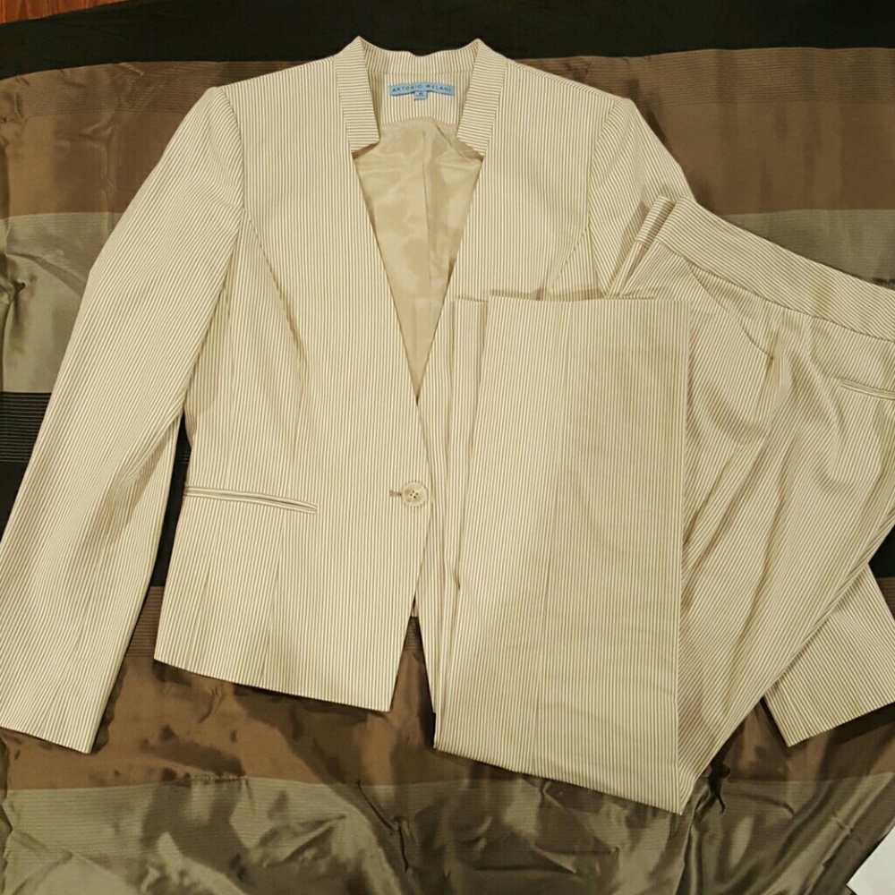 Antonio Melani Pinstripe Suit