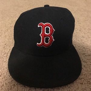 Boston Red Sox fitted baseball hat 7 1/8