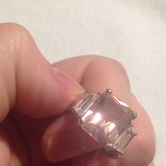 Rose quartz ring - Picture 2 of 2