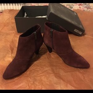 Kenneth Cole Reaction Hill N Spill Burgundy Suede