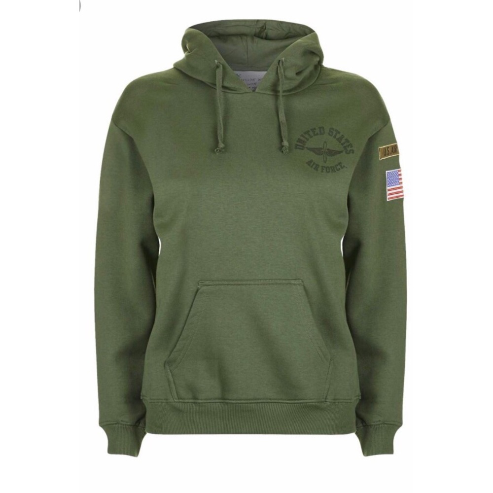 Topshop Air Force hoodie