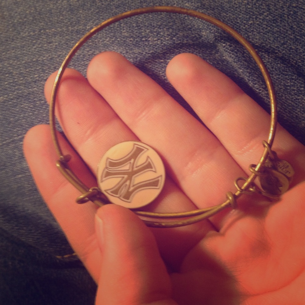 NY Yankee Alex and Ani bangle