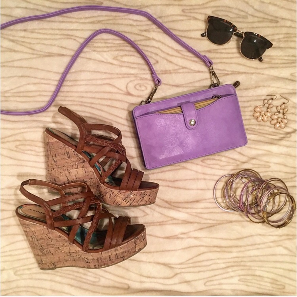 Genuine Vegan Leather Crossbody/Clutch