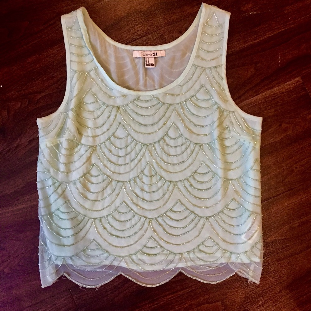 Beaded blouse