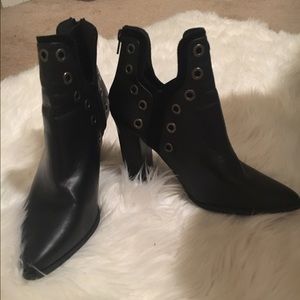 Black booties