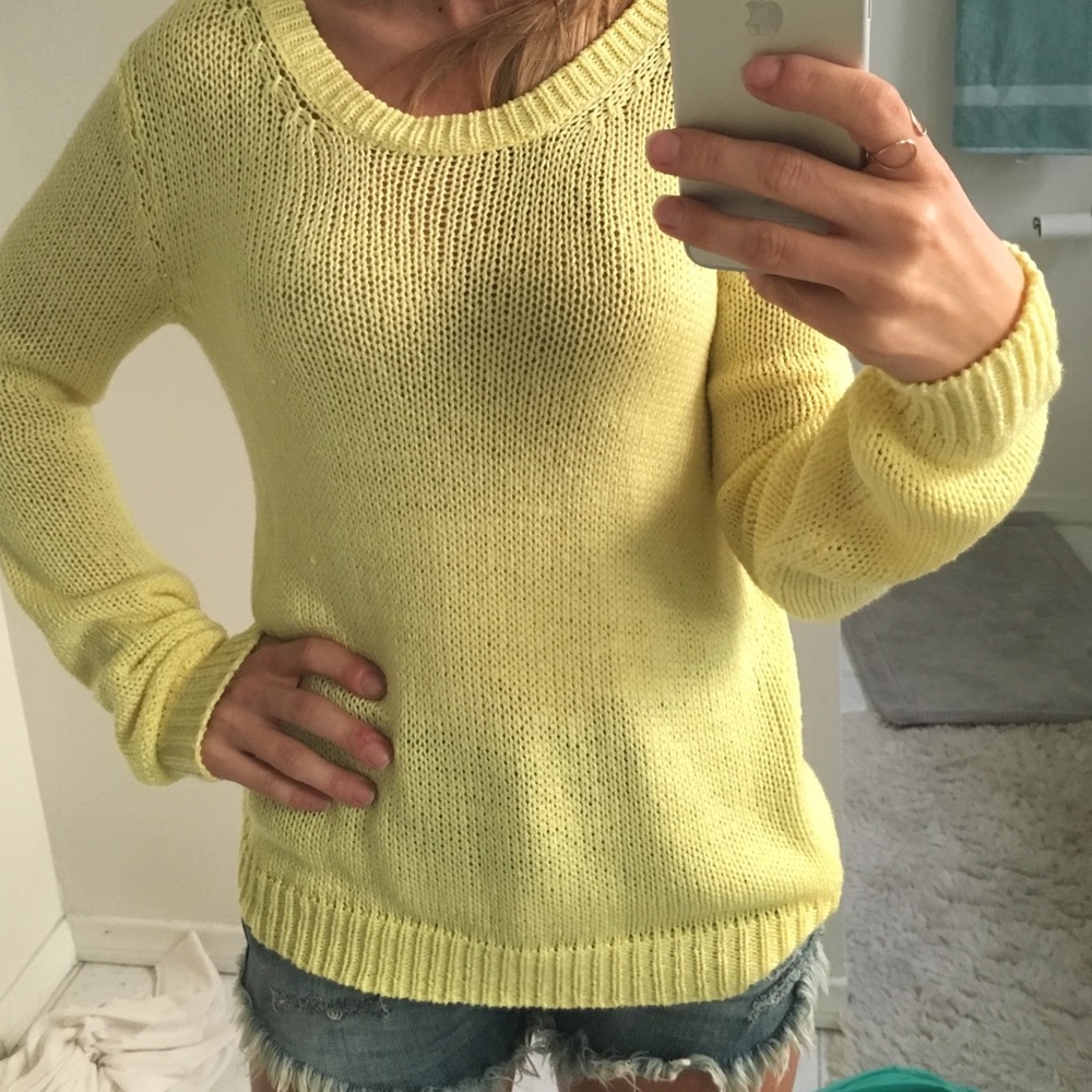 We all live in a yellow submarine sweater